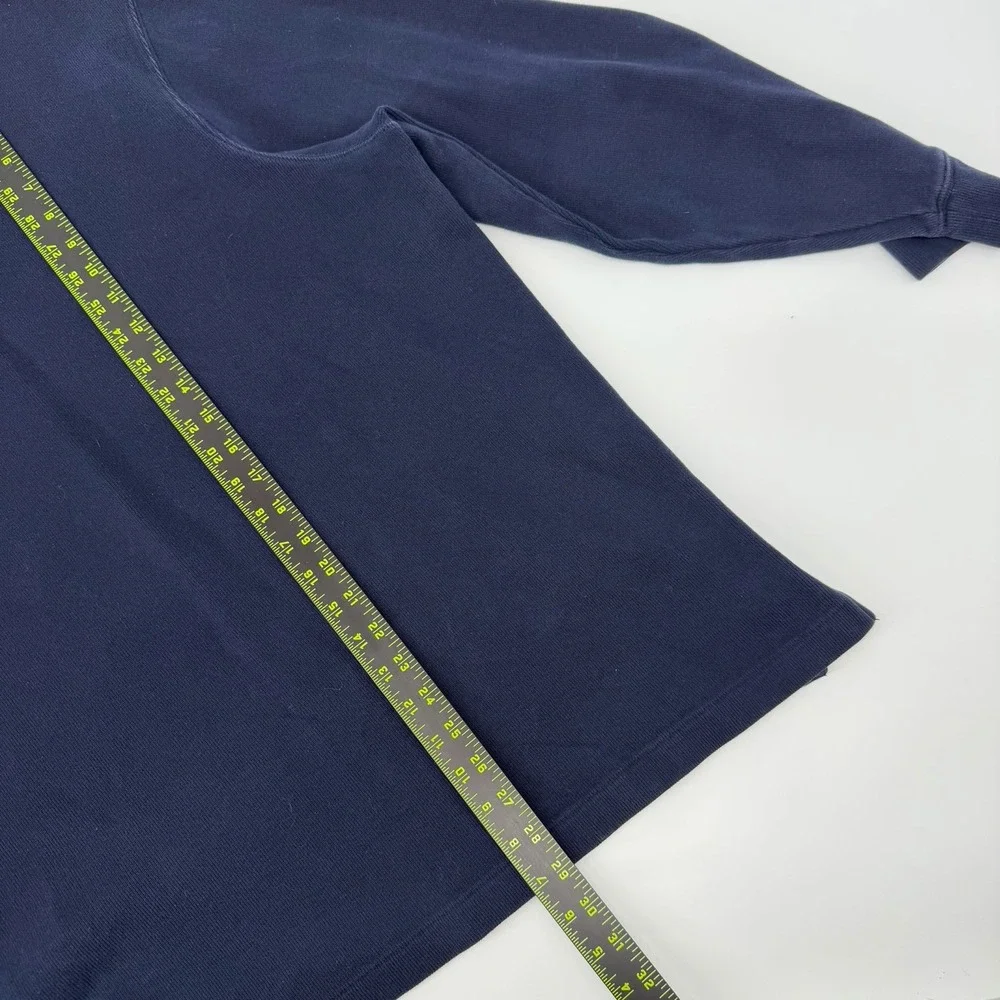 Polo Ralph Lauren 1/4 Zip Pullover Sweater Navy‎ Blue Men's Size XXL 2XL Preppy